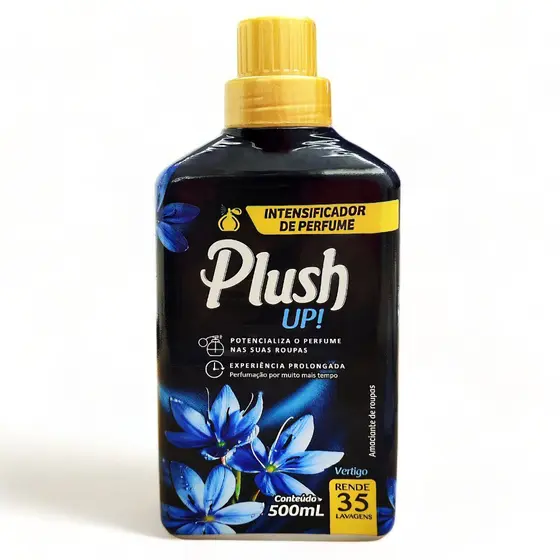 Amaciante intensificador de perfume plush vertigo 500ML. SANOL. Cod. 3053