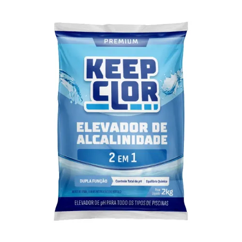 Elevador de alcalinidade 2kg. KEEPCLOR. Cod. PK 0038