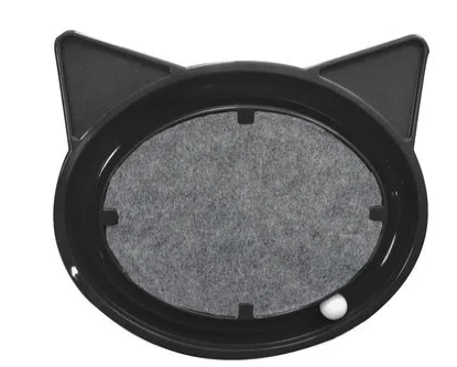 Arranhador plástico preto. FURACAO PET. Cod. 93861
