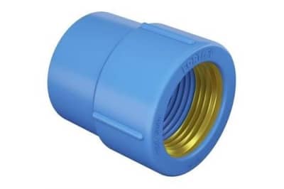 Luva latao 25mmx3/4 azul. KRONA. Cod. AD6LZYMBU