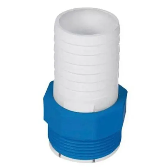 ADAPTADOR BLOOL DONATTI - LUVA PLASTICA 1.1/2 - PCTE C/5 UNID