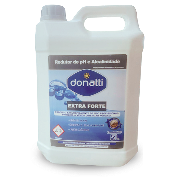 Redutor de Ph e Alcalinidade 5l. DONATTI. Cod.9337