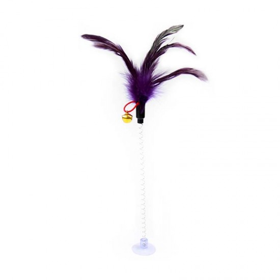 Brinquedo plastico fuss cat mola penas e ventosa. CLUBE MR. Cod. 93708