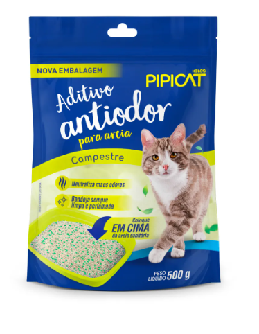 Aditivo antiodor campestre 500g. PIPICAT. Cod. 0000218