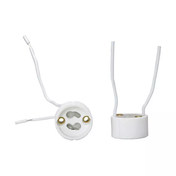 Soquete para dicroica GU10. DECORLUX. Cod. 10382