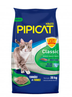 Granulado sanitário clássica 20kg. PIPICAT. Cod.0001115