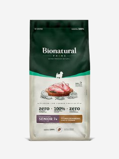Ração Bionatural para Cães SENIOR 7+ de RP Frango, Blueberry, Coco e Aveia 10,1 kg. SPECIAL DOG Cod.	150050006005