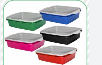 Caixa de areia  Furba  para gato 10 l. Menplast. Cod.1705C001