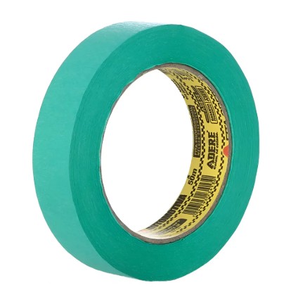 Fita ADERE crepe autom PRO 45mmX50m verde. Cod 722800