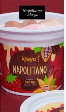 Copo NAPOLITANO 380ml. IDAYO. Cod 65
