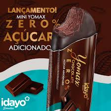 Picolé ext CHOCOLATE ZERO. IDAYO. Cod 2493