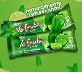 Picolé fruta LIMÃO. IDAYO. Cod 22