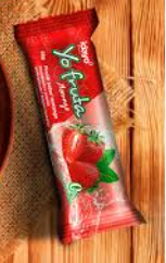 Picolé fruta MORANGO. IDAYO. Cod 23