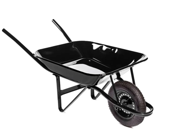 Carriola carrinho completo preto. METALPAMA. Cod 419700
