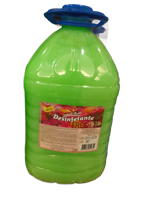 Desinfetante liquido 5 litros Fresh LSV. Cod 2455001
