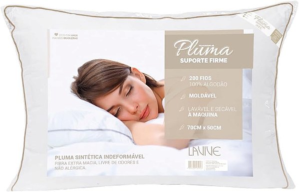 Travesseiro Pluma firme