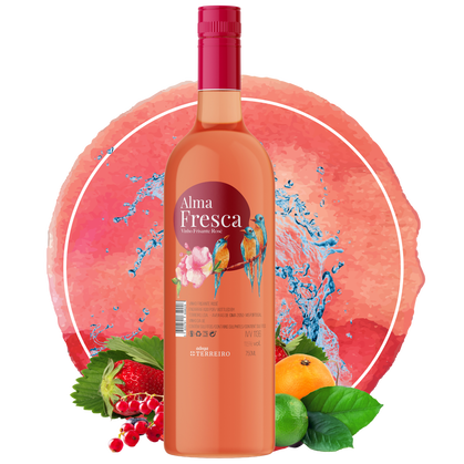 Vinho Alma Fresca Rosé Frizante 750 ml