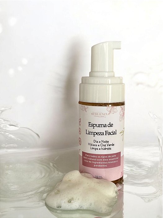 Espuma de limpeza Facial