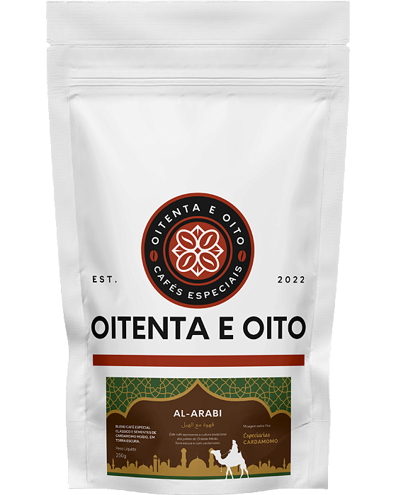 Café Especial Com Cardamomo Al-Arabi 250g - Moído