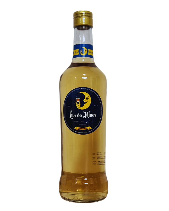 Cachaça Artesanal Lua de Minas - Ouro Amburana 700ml