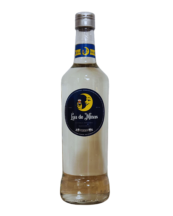 Cachaça Artesanal Lua de Minas - Prata Reserva Especial 700ml