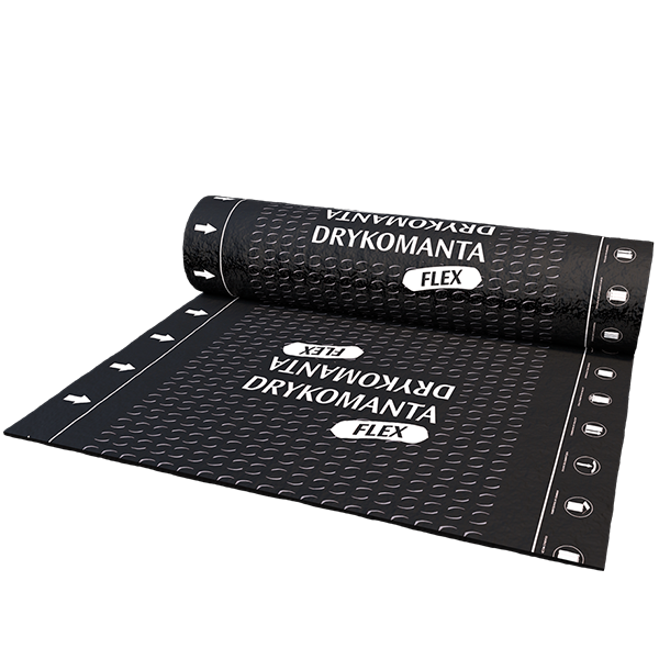 DRYKOMANTA FLEX PRO, 4 MM, POLIÉSTER, TIPO II A - ROLO 10 m².