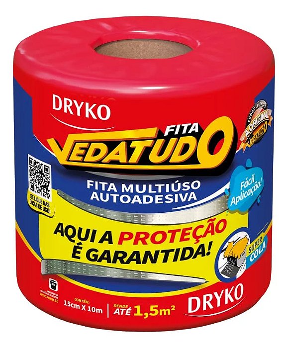 FITA VEDATUDO - 15 CM X 10M