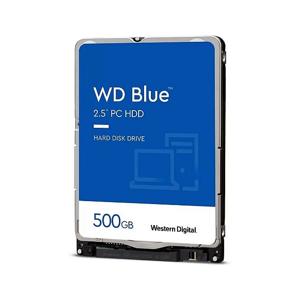 Hd 500gb 2,5 Wd Blue 5400rpm Sata 3 Wd500lpzx - Notebook