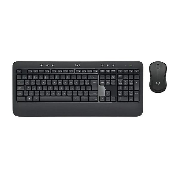 Kit Teclado E Mouse Sem Fio Logitech Mk540 Padrão Abnt2