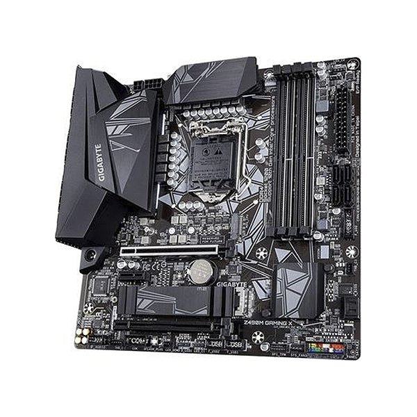 Placa Mãe Gigabyte Z490m Gaming X Intel 10 Ger Socket 1200 Z490M GAMING X