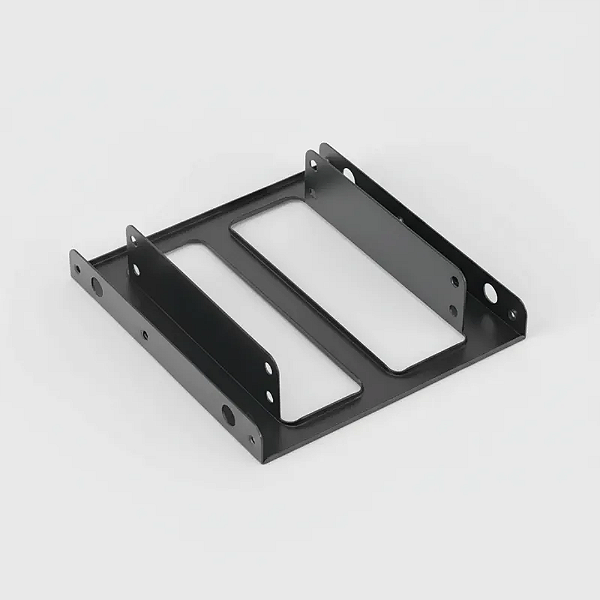 Adaptador Baia 3.5″ para 2x SSD/HDD 2.5″ AKASA AK‑HDA‑03 – Aço SECC, Parafusos Inclusos