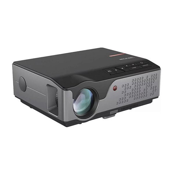 Projetor Multilaser 4.500 Lumens Smart Screen Linux WiFi Hdmi Usb Vga PJ004
