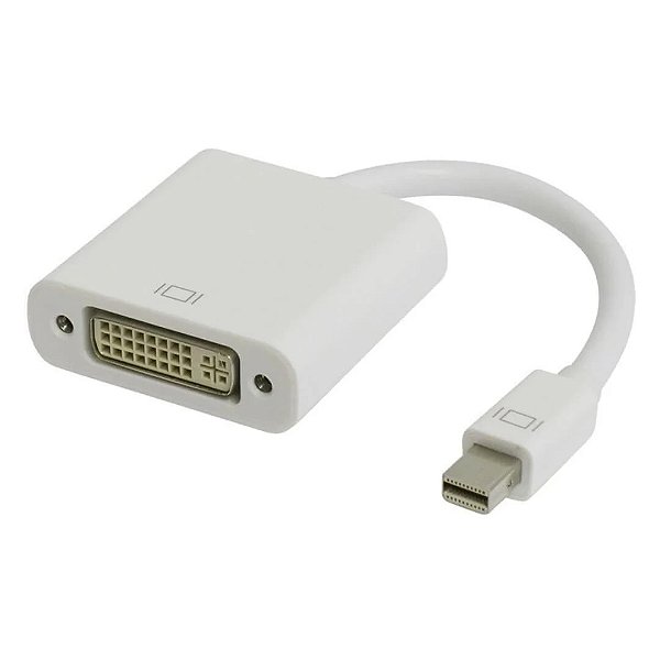 Adaptador Mini Displayport Macho X Dvi Femea 15cm