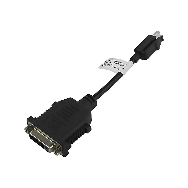 Cabo Adaptador Mini DisplayPort Macho para DVI Fêmea 15cm