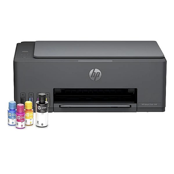 Impressora Multifuncional HP Smart Tank 584 Tanque de Tinta Colorida Wi-Fi 12ppm – 5D1C1A#AK4