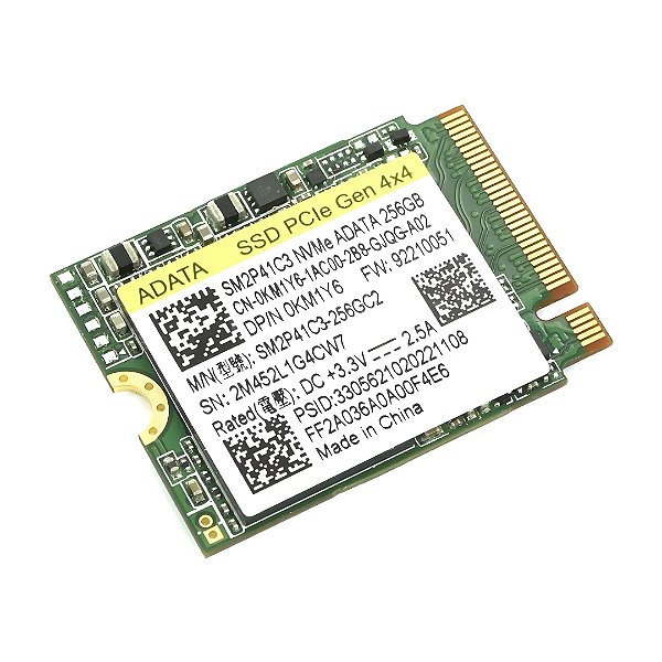 SSD NVMe 256GB M.2 2230 PCIe Gen 4x4 SM2P41C3 Verde