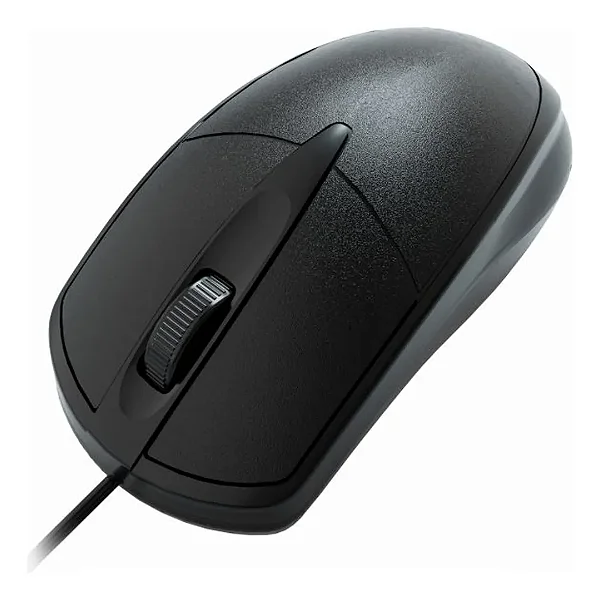 Mouse KMex 1000Dpi Usb Preto MO-E333
