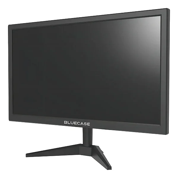 Monitor Blue Case 19" FHD LED BM19X1HVW com entrada HDMI/VGA Imagem nítida e design eficiente