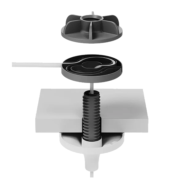 Suporte Logitech Pendente para Teto 952-000123 Branco Fixação Segura Instalação Fácil Alta Qualidade