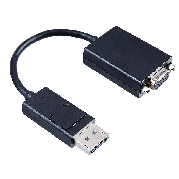 Adaptador Lenovo 57Y4393 DisplayPort para VGA 20cm – Compatível com Notebooks, Desktops e Monitores Analógicos