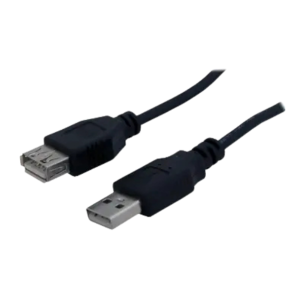 Cabo Extensor USB 2.0 MD9 AM/AF 3 Metros Alta Velocidade Conexão Estável e Rápida