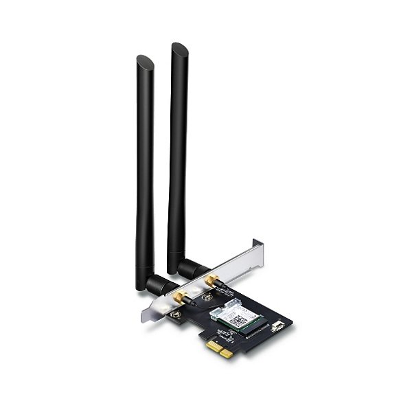 Placa WiFi AC1200 T5E PCIe Dual Band com Bluetooth