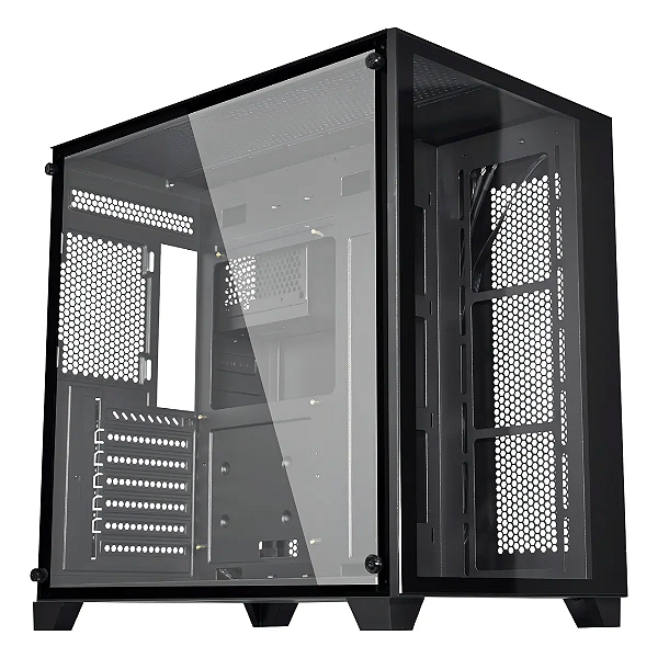 Gabinete Gamer K-mex Aquário Space Atx Cg-xxr4 Mid tower