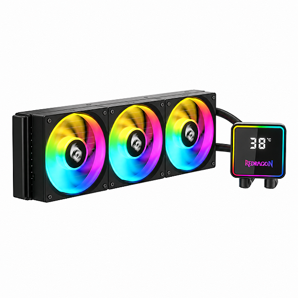 Water Cooler Redragon CCW-3017 com Display ARGB 360mm