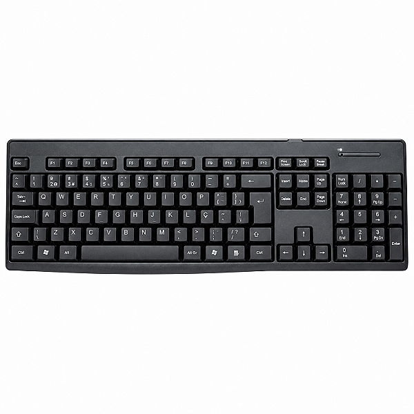 Kit Teclado Mouse Sem Fio K-Mex KA-S229 MA-A733 ABNT2