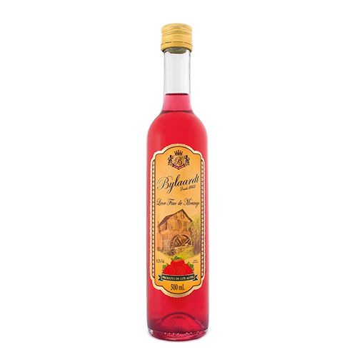 LICOR DE MORANGO 500 ml – BYLAARDT (para maiores de 18 anos)