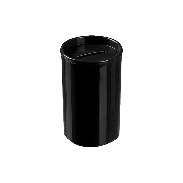 Cofrinho Plástico Lembrancinha Porta Moedas Preto