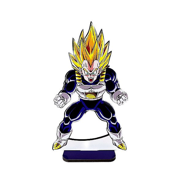 Adesivo Holográfico Vegeta Deus Super Saiyajin é na ALARGS