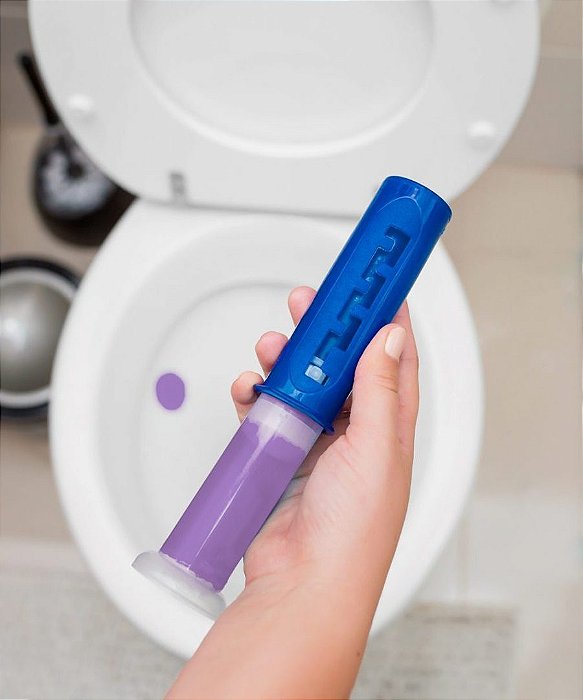 Aplicador de Gel e Bloco Sanitário Para Banheiro Odorizante Sanilux