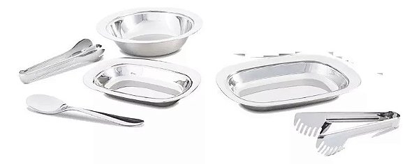 Conjunto Servir Travessa Concha Sopeira Massa Caldos Jantar